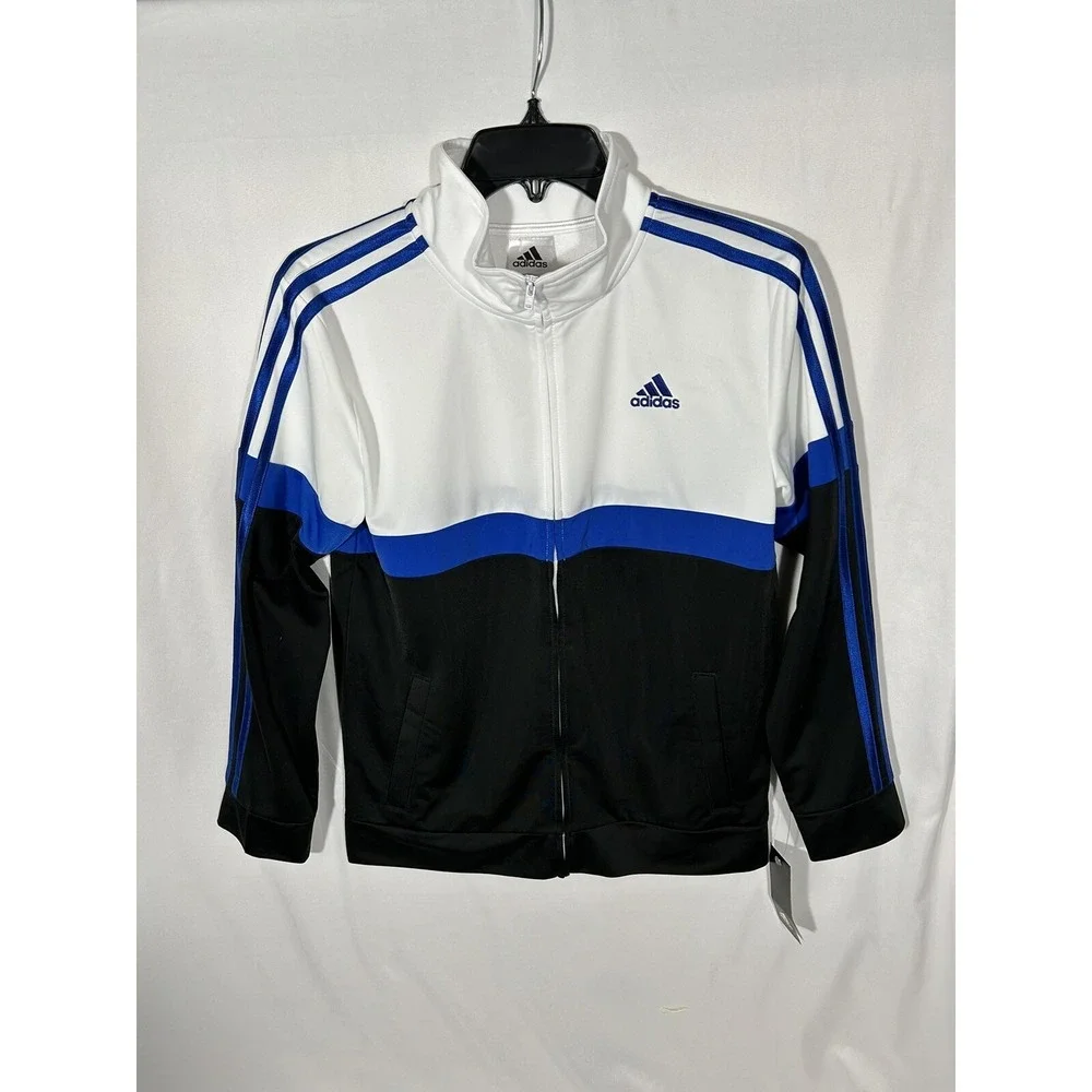 Adidas track jacket Youth large 14-16 New With Tag‎ Original Price $45